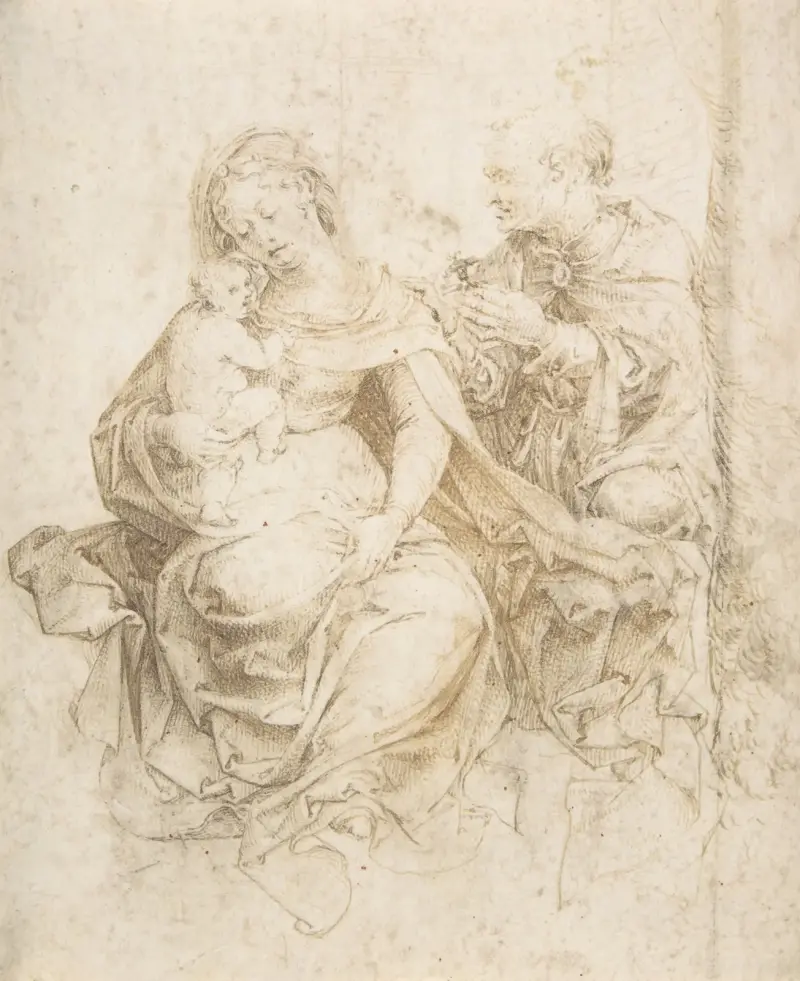 The Holy Family, 1510 av Jan Gossaert