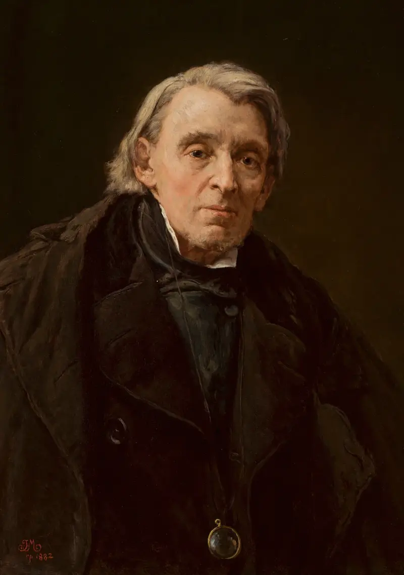 Porträtt av Karol Podlewski av Jan Matejko