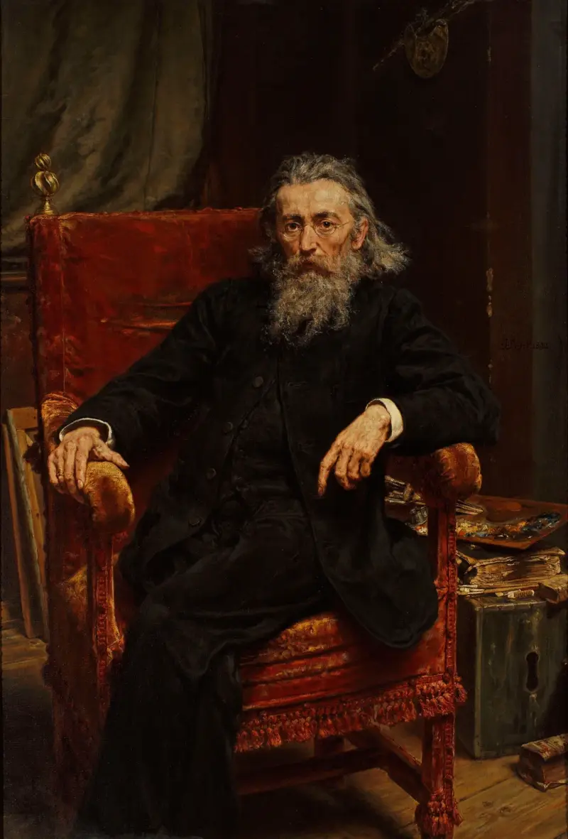 Autoportret, Jan Matejko