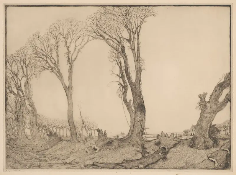 Vedhuggarna, Edam av Wijnand Otto Jan Nieuwenkamp