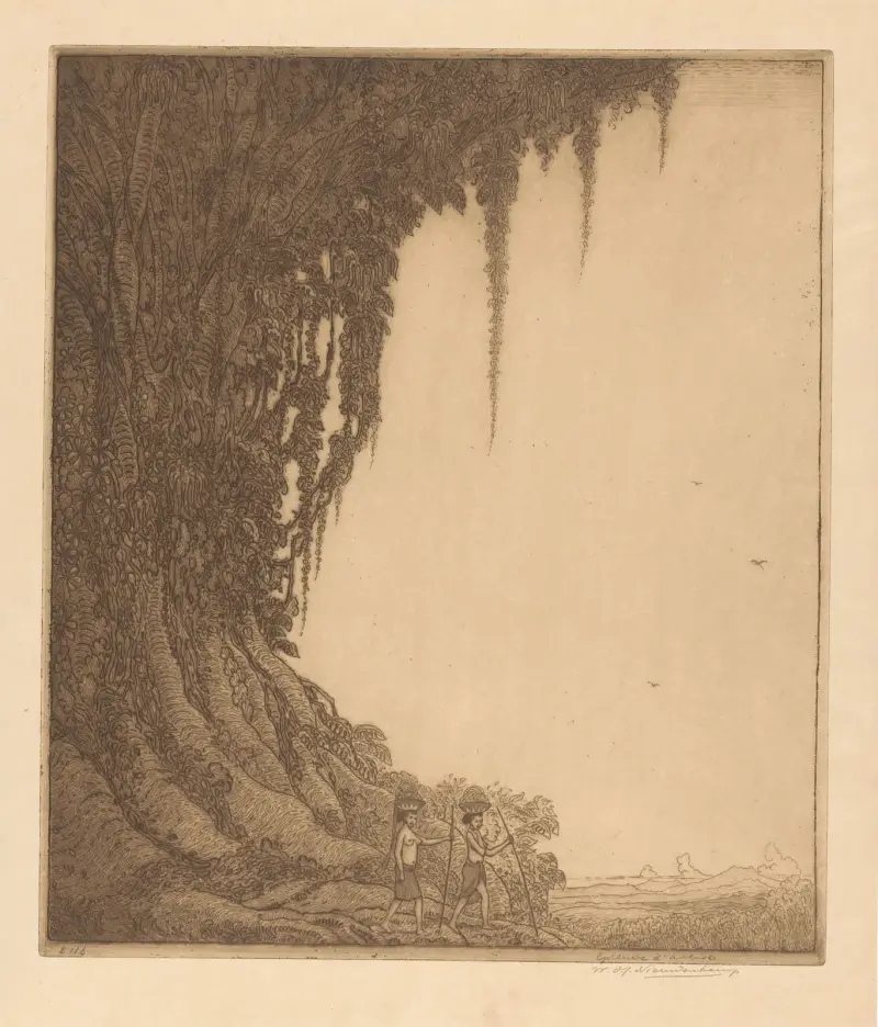 De vruchtendraagster av Wijnand Otto Jan Nieuwenkamp