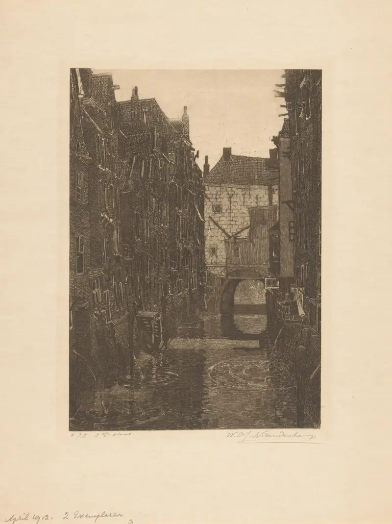 Domy nad Voorstraatshaven w Dordrechcie, 1897 – Nr. 1, Wijnand Otto Jan Nieuwenkamp