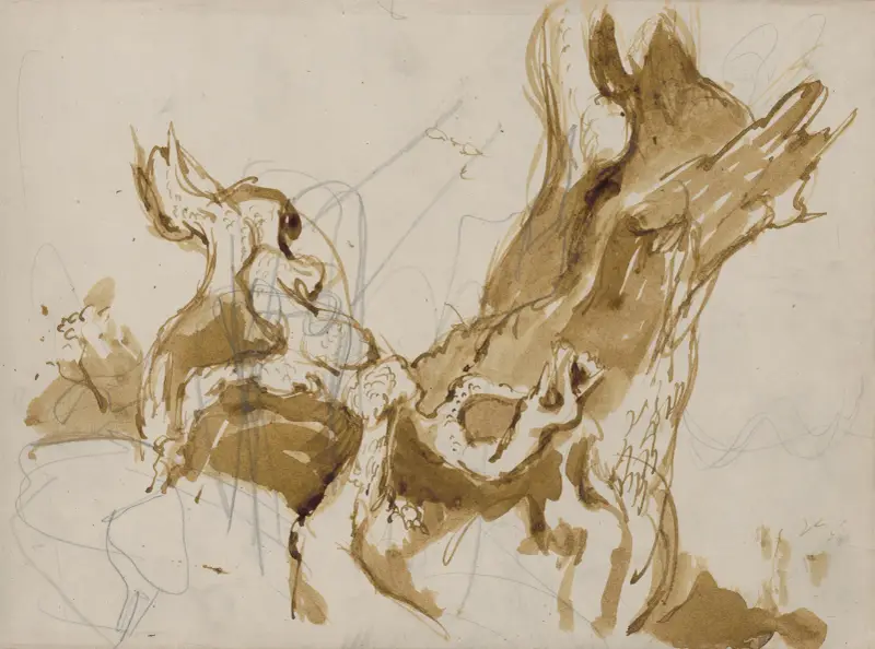 Štúdie stromov, 1940 – nr 1 av Ján Novák