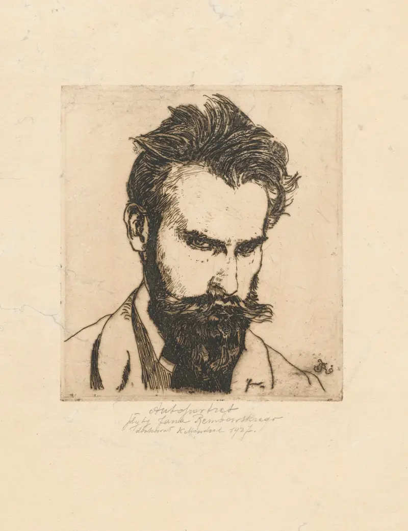 Selbstporträt von Jan Rembowski
