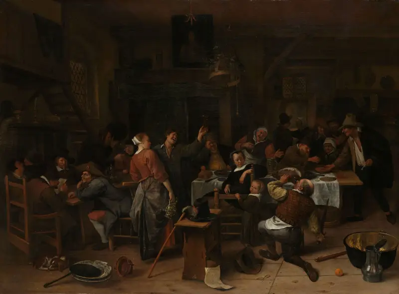 Prince’s Day av Jan Steen