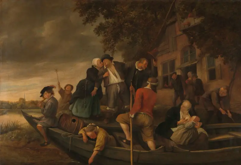 The merry homecoming av Jan Steen