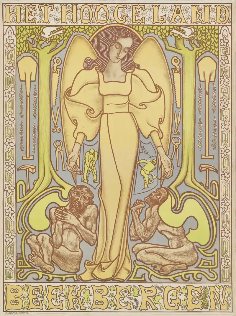 Het Hooge Land. Beekbergen von Jan Toorop
