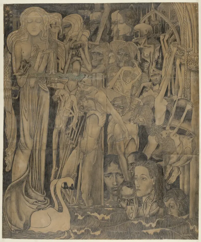 Verlust des Glaubens von Jan Toorop