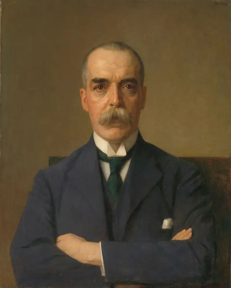 Portret van Isaac de Bruijn (1872-1953) av Jan Veth