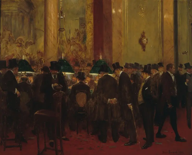 Au cercle av Jean Béraud