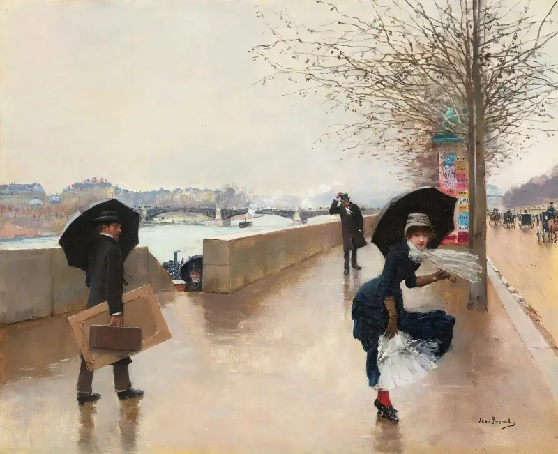 Der Wind von Jean Béraud
