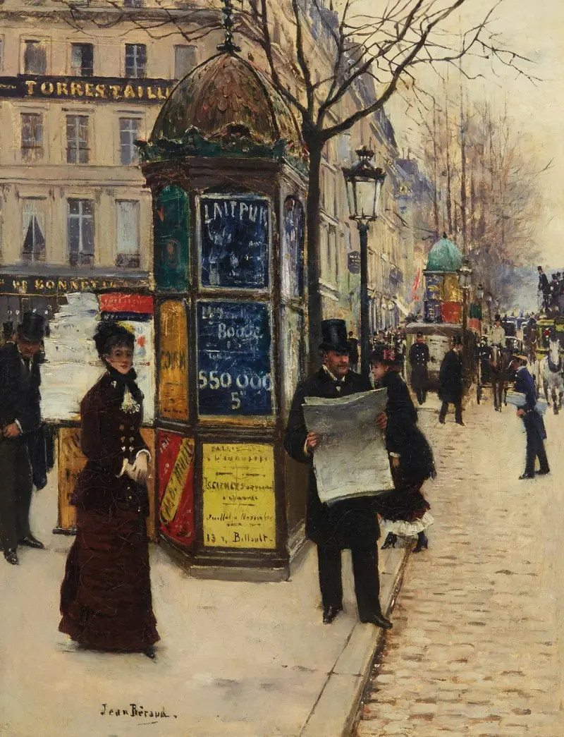 Die großen Boulevards von Jean Béraud