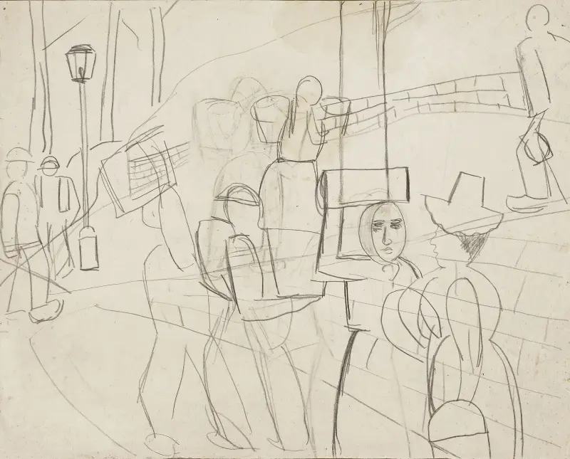 Boeren, 1928 – nr 1 av Jean Brusselmans