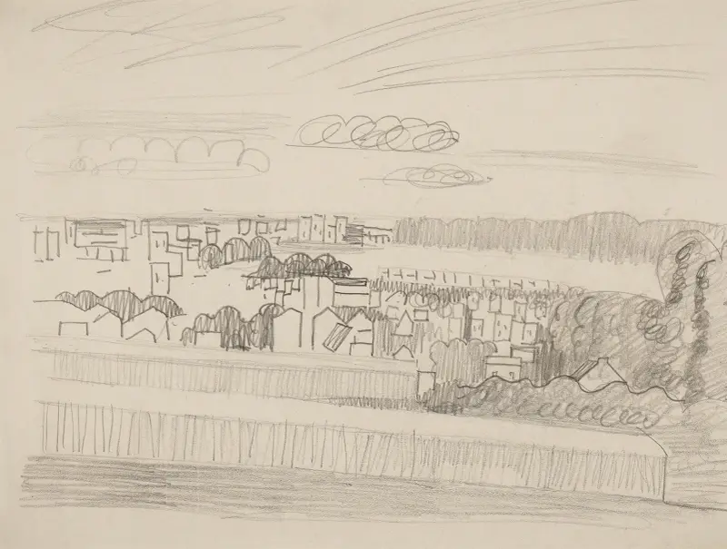 Landschaft von Jean Brusselmans