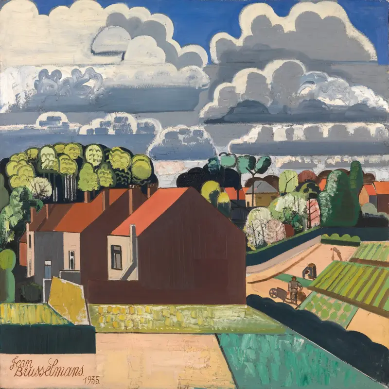 Frühling von Jean Brusselmans