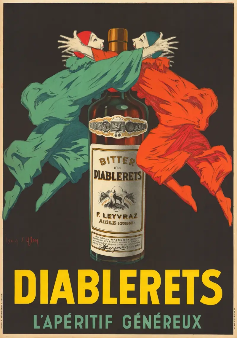 Diablerets – L’Apéritif Généreux von Jean d'Ylen