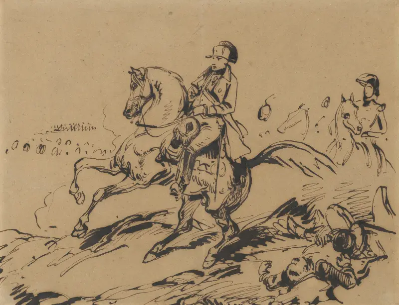 Napoleon on Horseback av Antoine-Jean Gros