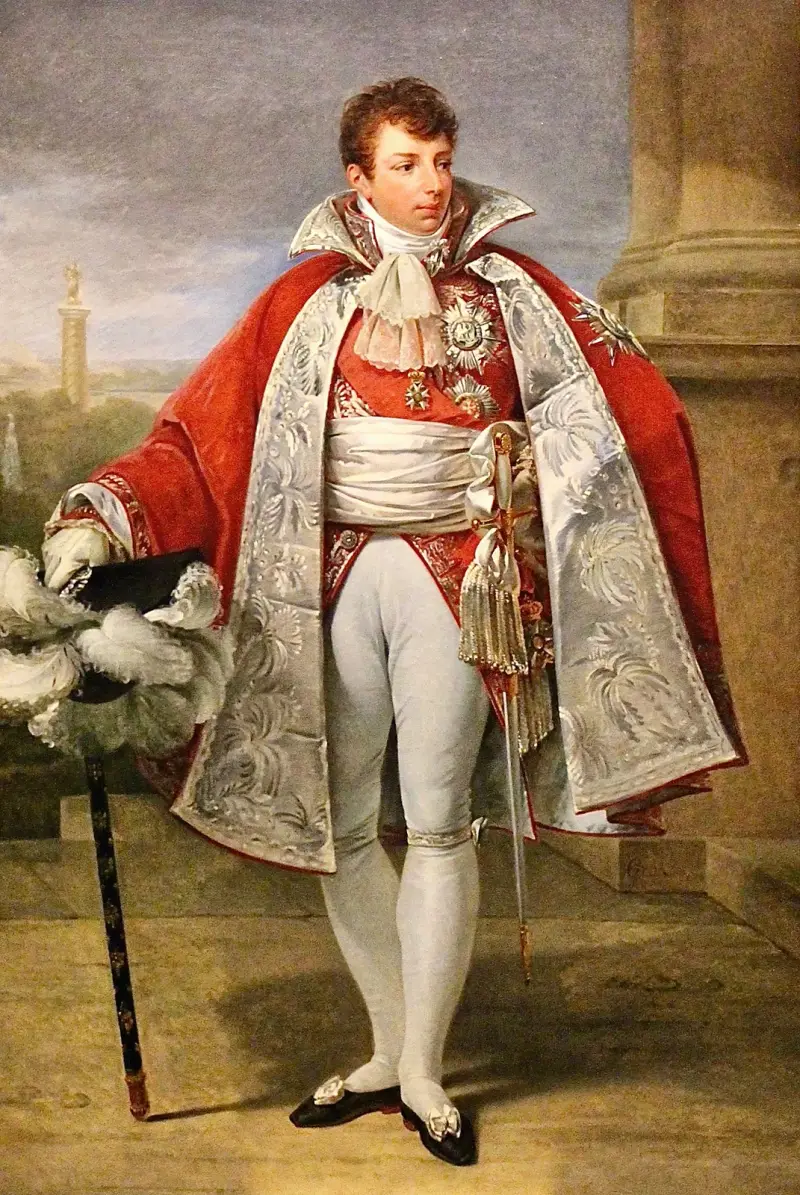 Porträtt av Gérard-Christophe-Michel Duroc, hertig av Frioul, i uniform som fransk storstallmästare av Antoine-Jean Gros