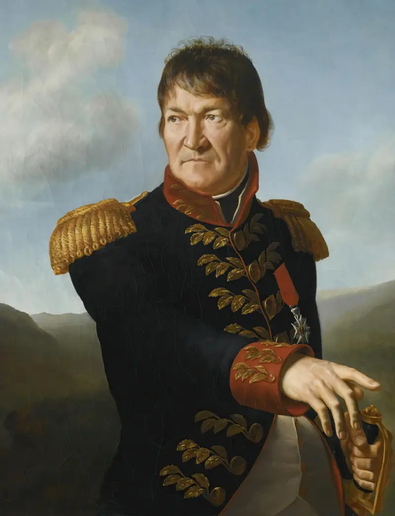 Portrait Of Baron Ségoing De Laborde av Antoine-Jean Gros