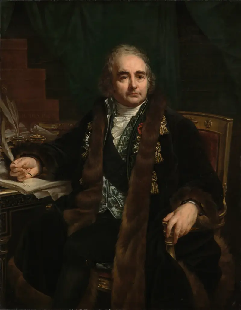 Portrait of Count Jean-Antoine Chaptal av Antoine-Jean Gros