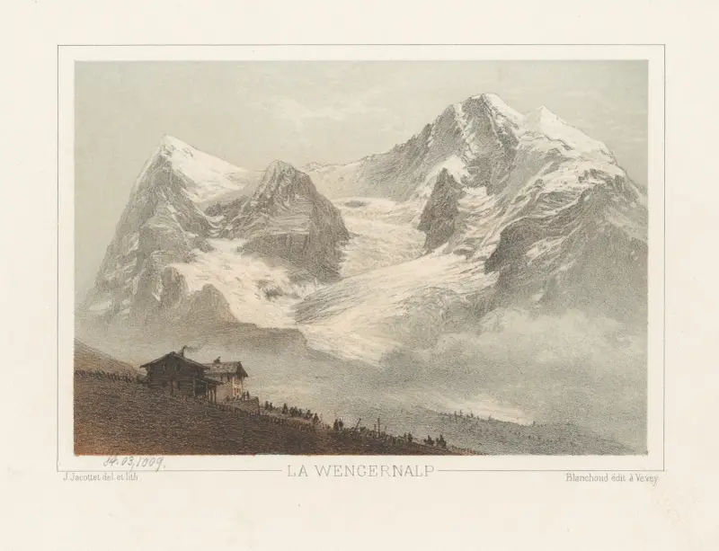 La Wengernalp, Jean Jacottet
