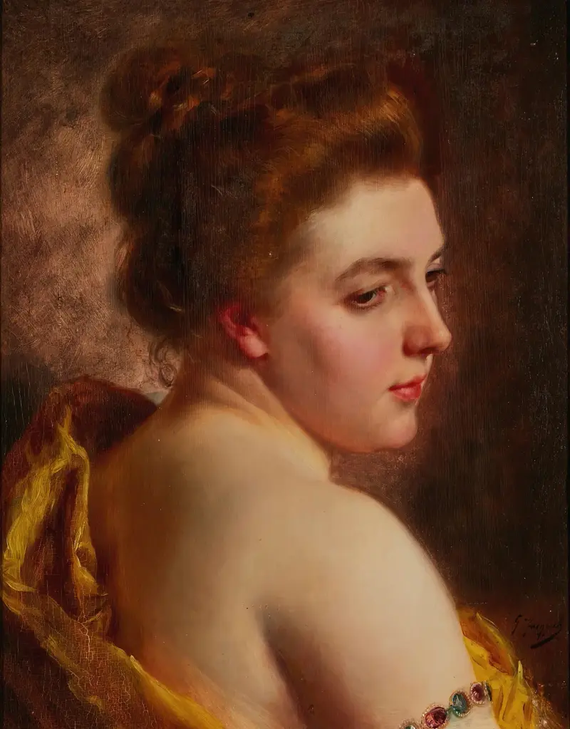 Bílá ramena, Gustave Jean Jacquet