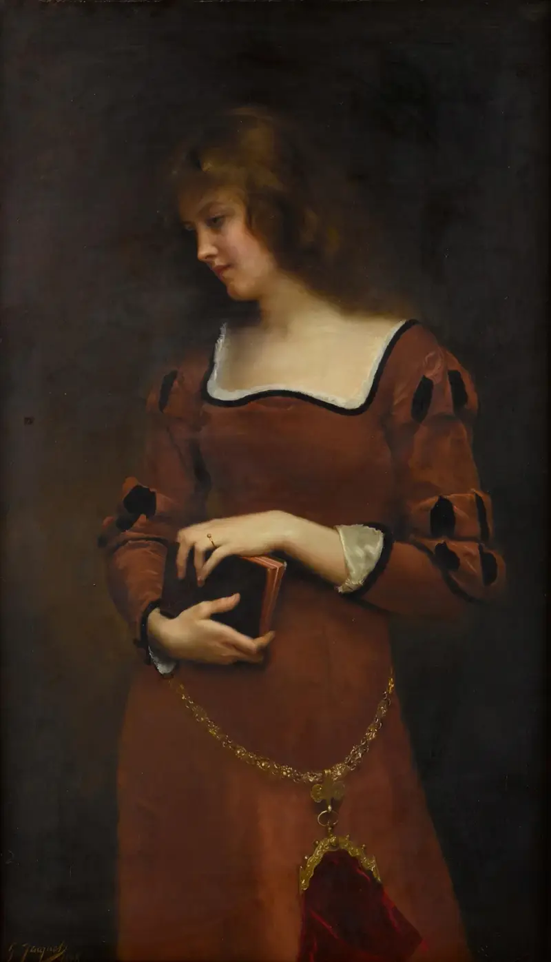 Zádumčivá myšlenka, Gustave Jean Jacquet