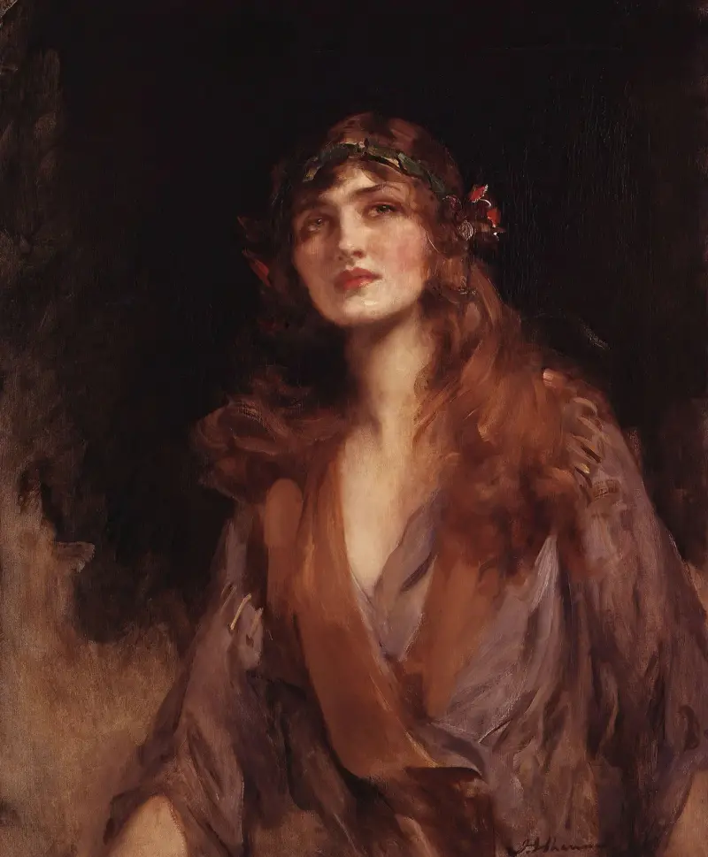 Lily Elsie (Mrs Bullough), James Jebusa Shannon