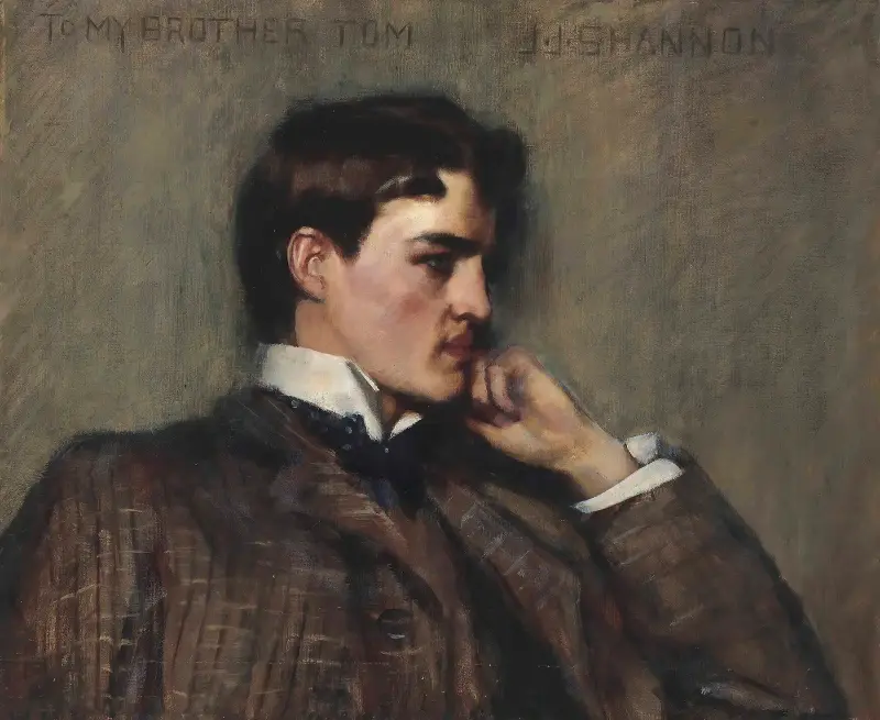 Konstnärens bror, Tom av James Jebusa Shannon