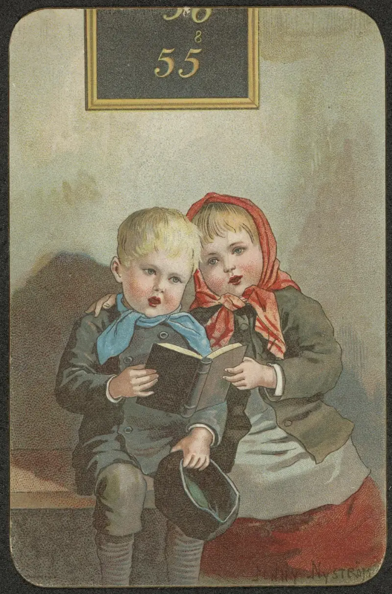 Child motif, Jenny Nyström