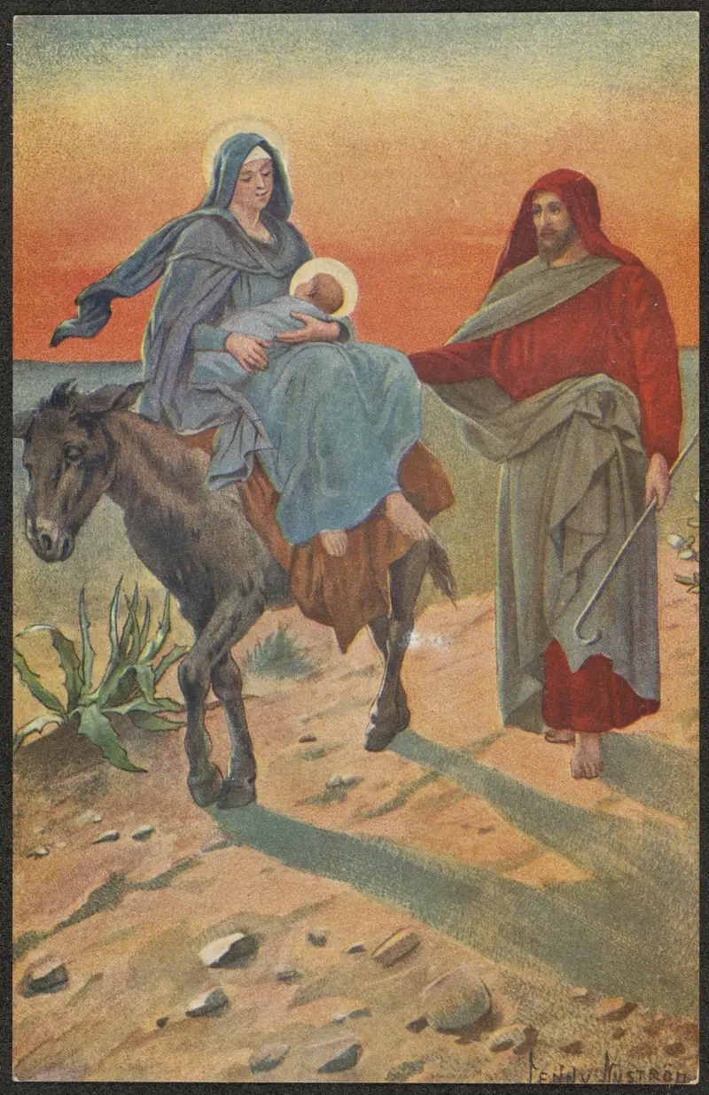 Christmas card, Jenny Nyström
