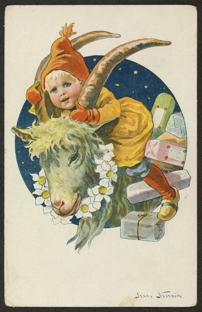 Christmas Card, Jenny Nyström