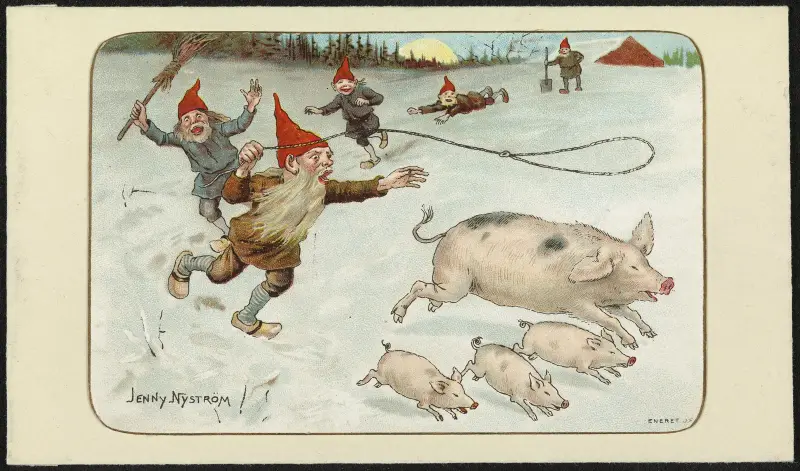Weihnachtskarte – Nr. 13 von Jenny Nyström