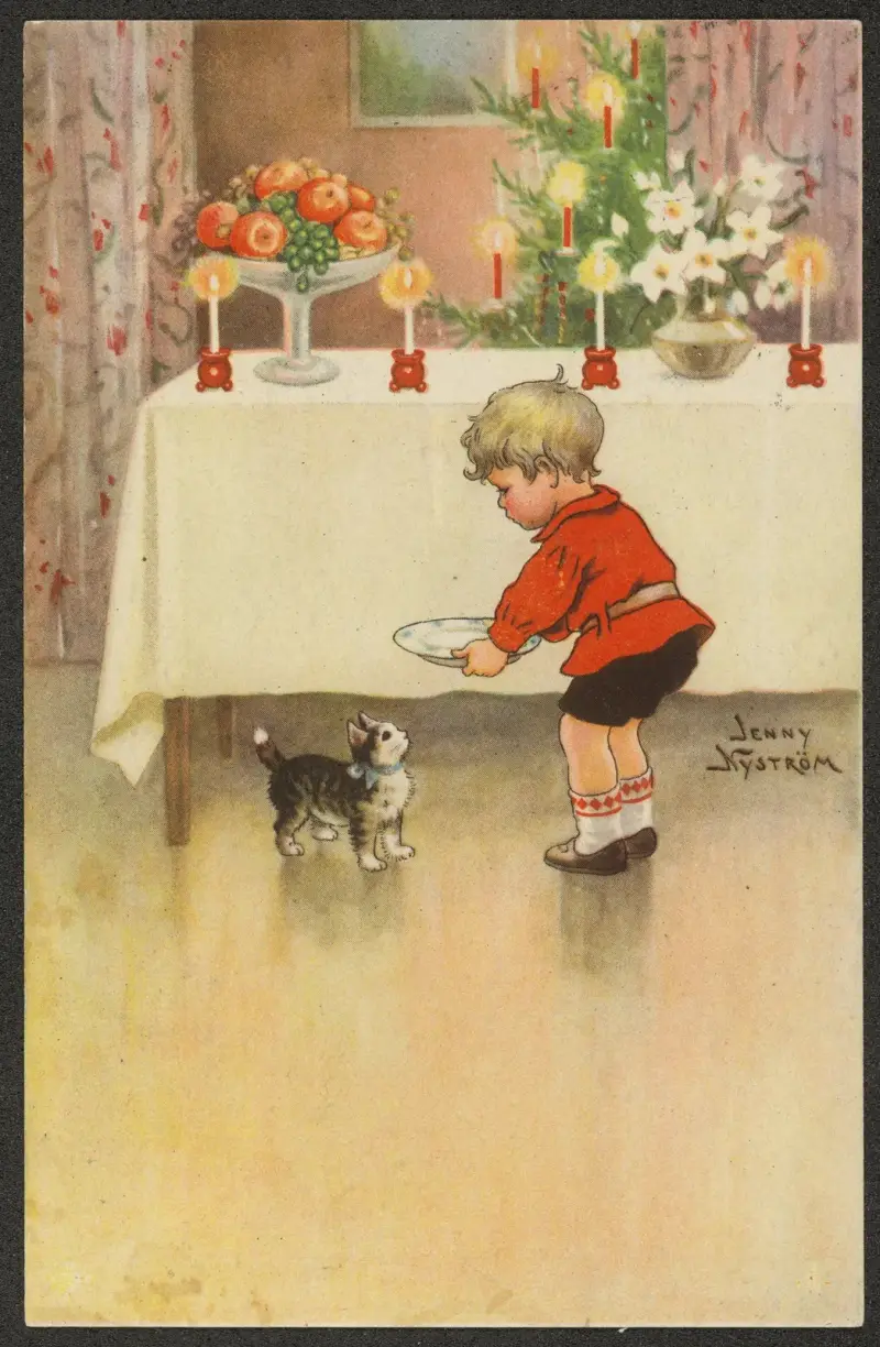 Christmas Card, Jenny Nyström