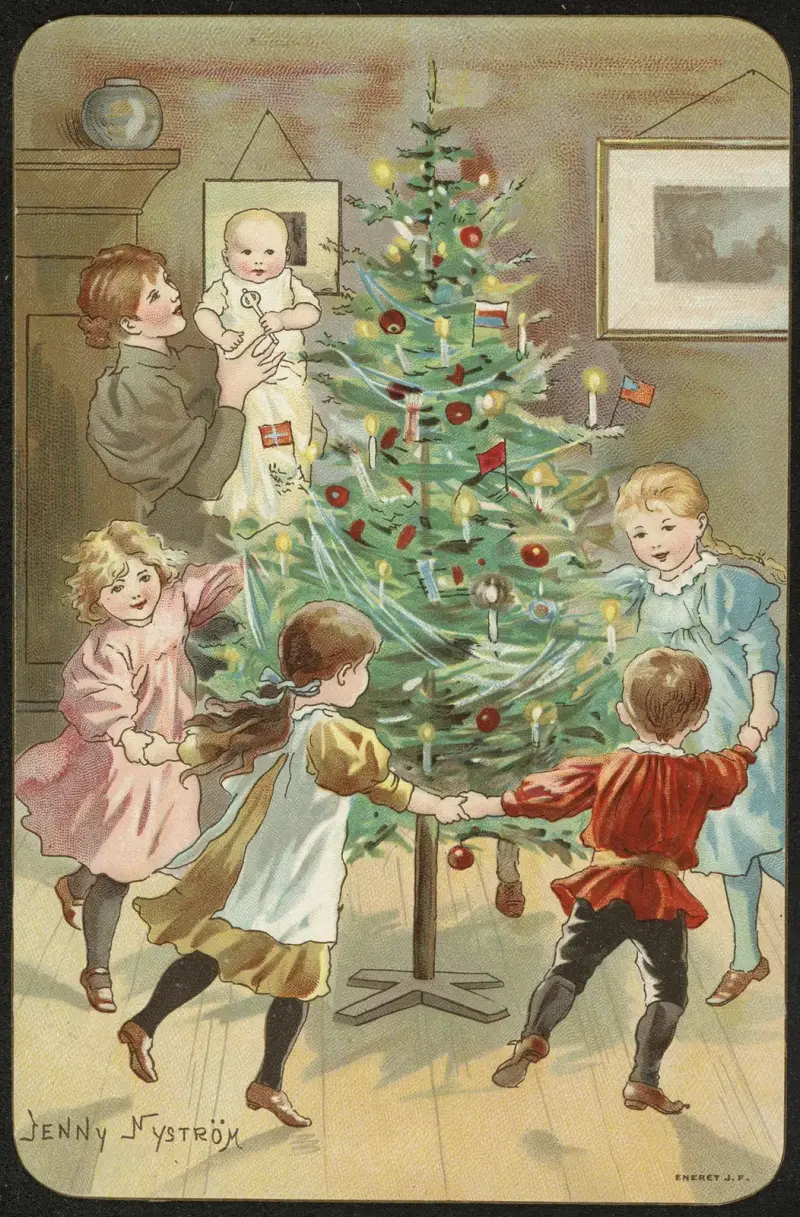Christmas motif, Jenny Nyström