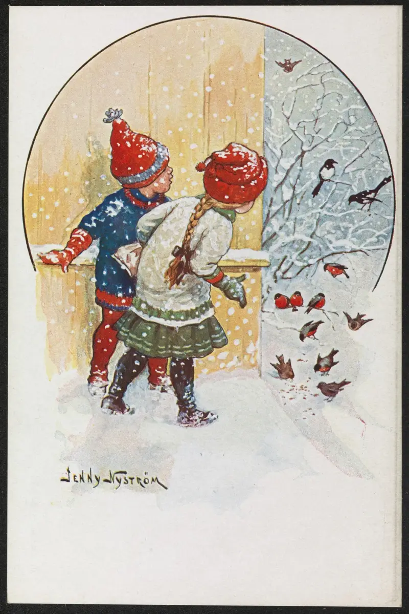 Christmas motif, Jenny Nyström