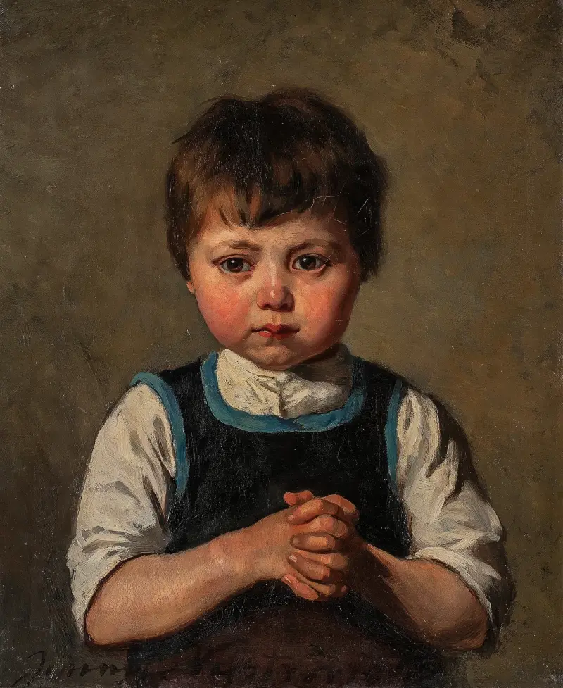 Bildnis eines Jungen von Jenny Nyström