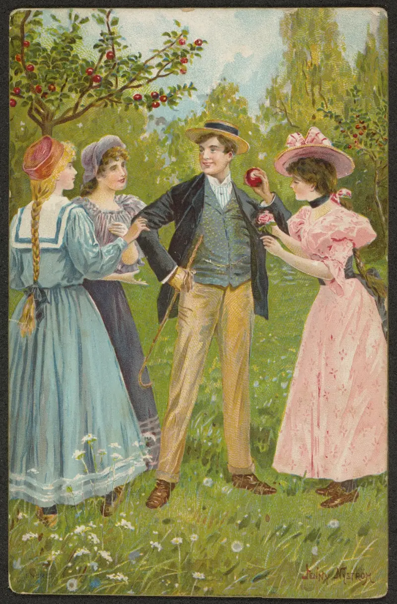 Romantic motif, Jenny Nyström