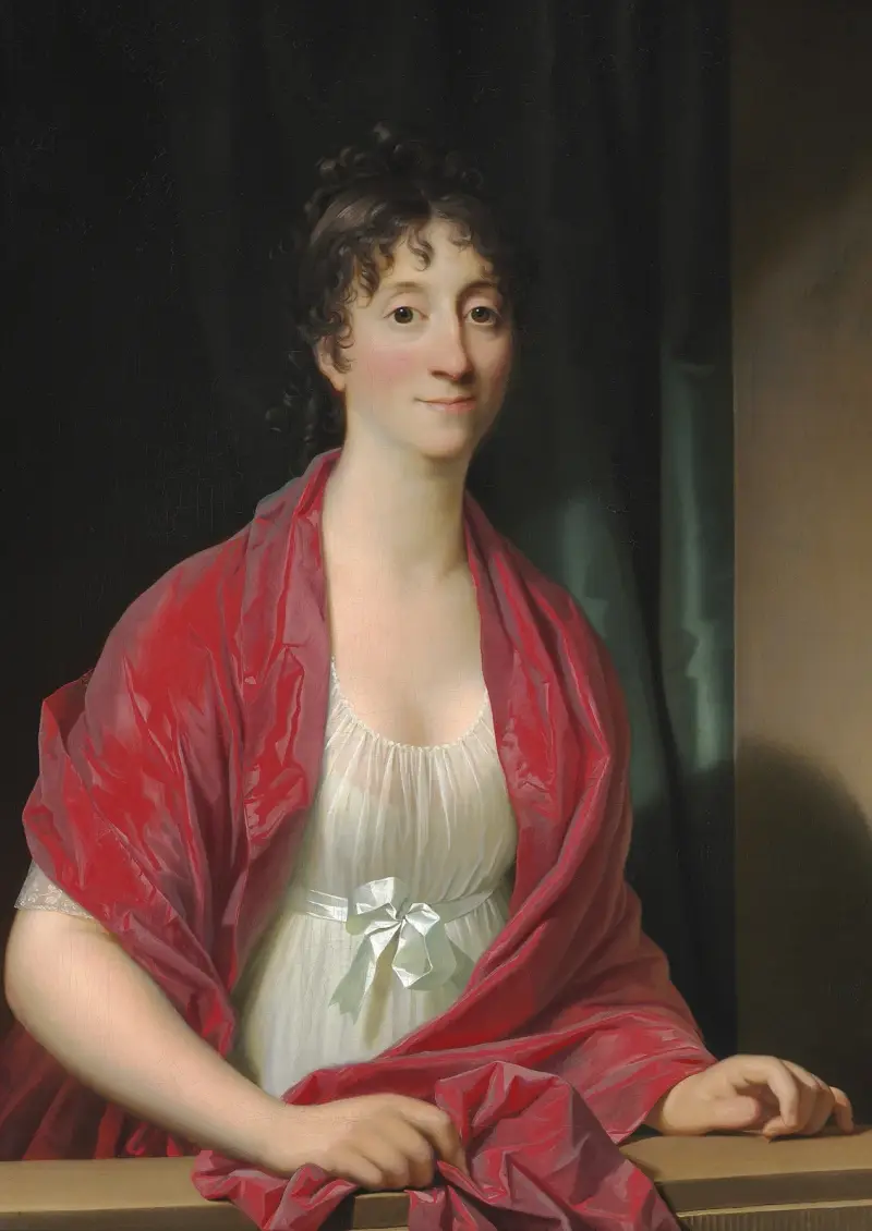 Portret Dorothei Elisabeth Hyllested, Jens Juel