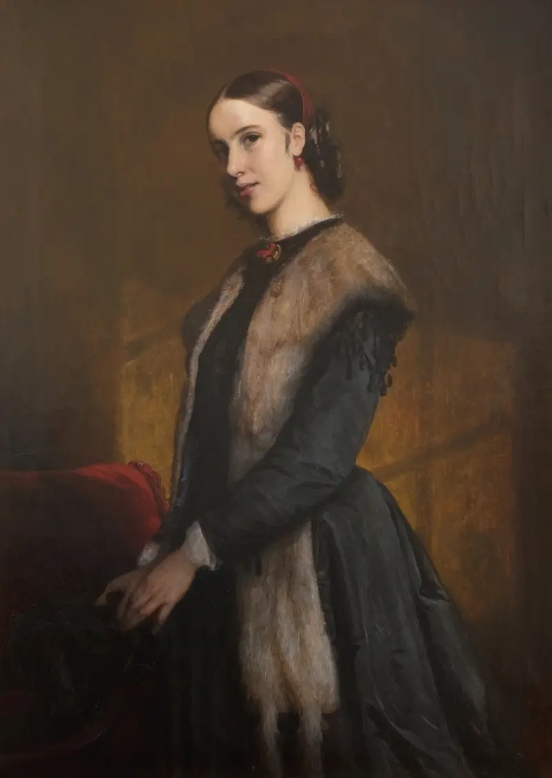Forfatterinden Emma Kraft av Elisabeth Jerichau Baumann