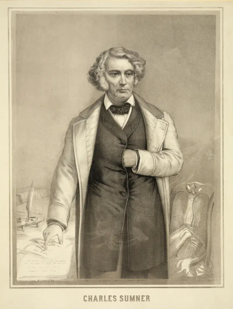 Charles Sumner av Henry Jerome Schile