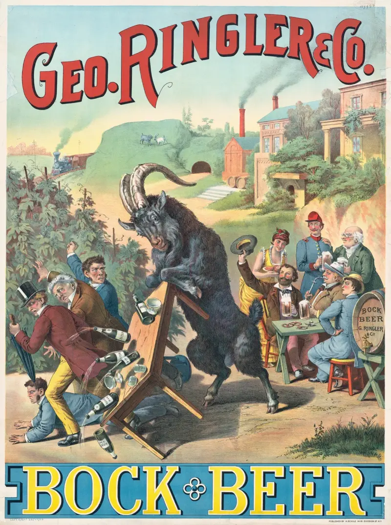 Geo. Ringler & Co., Bock Beer, Henry Jerome Schile