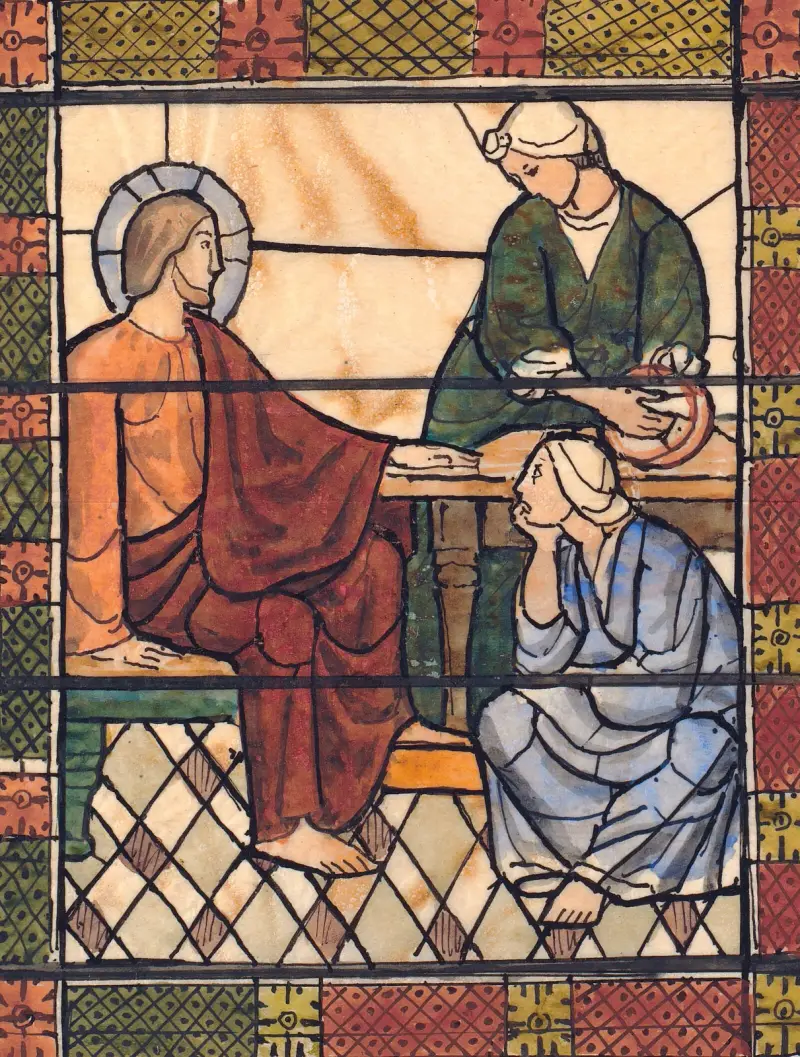 Kristus v Betanii, Joakim Skovgaard