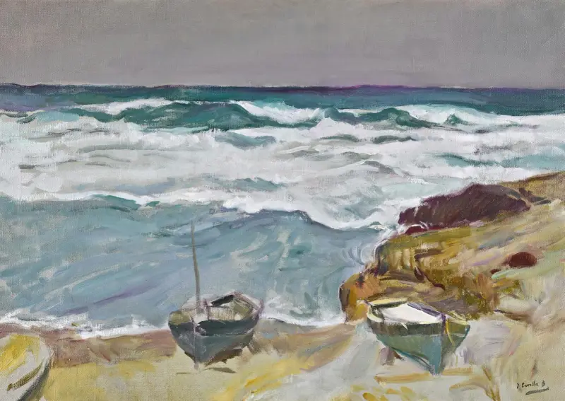 La Caleta, Málaga (Plaża La Caleta, Málaga), Joaquín Sorolla