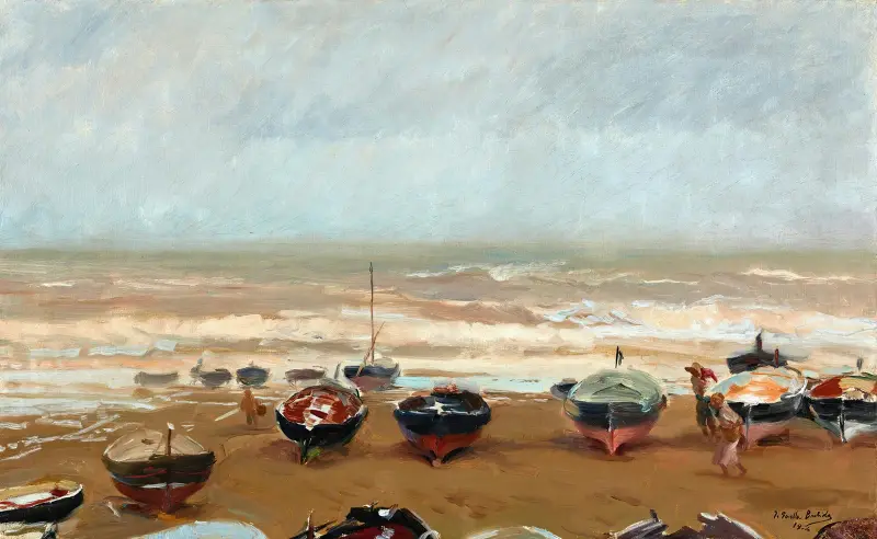 Burzliwe popołudnie, Joaquín Sorolla