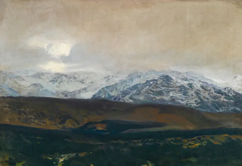 Sierra de Guadarrama av Joaquín Sorolla