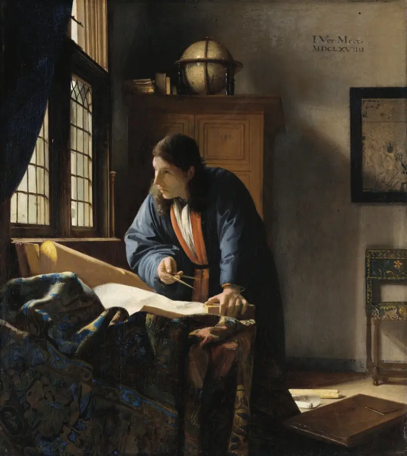 Der Geograph von Johannes Vermeer