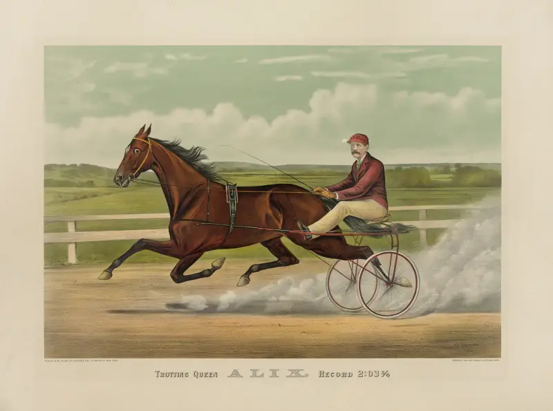 Trotting Queen Alix, John Cameron