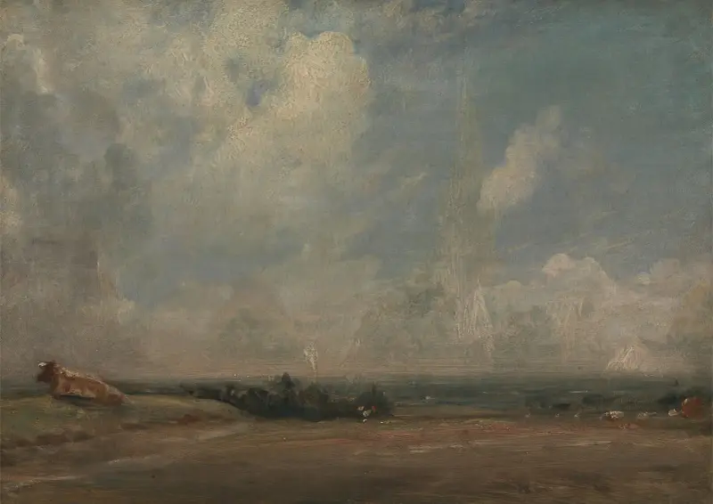 Blick vom Hampstead Heath von John Constable