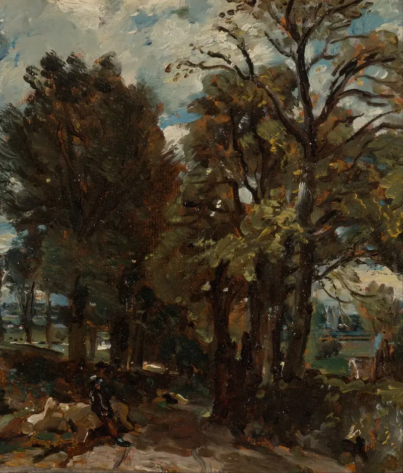 Fen Lane, East Bergholt von John Constable